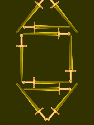 Enlightenment Tarot Ten of Swords