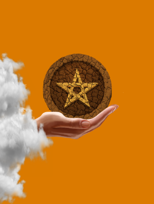 Enlightenment Tarot Ace of Pentacles