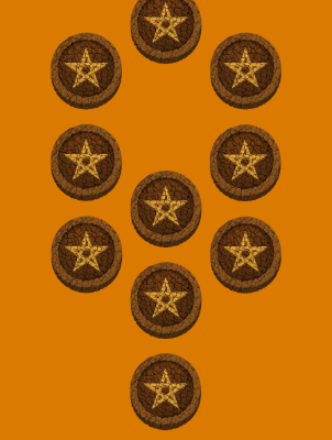 Enlightenment Tarot Ten of Pentacles