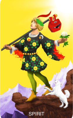 The Enlightenment Tarot Spirit Card (Fool)