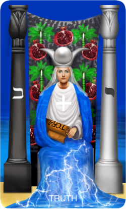 The Enlightenment Tarot Truth Card (High Priestess)