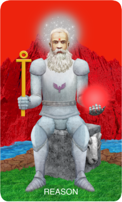 The Enlightenment Tarot Reason Card (Emperor)