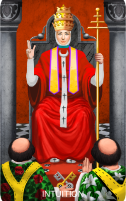 The Enlightenment Tarot Intuition Card (Hierophant)