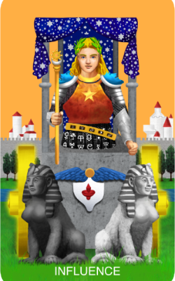 The Enlightenment Tarot Influence Card (Chariot)