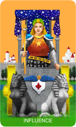 The Enlightenment Tarot Influence Card (Chariot)