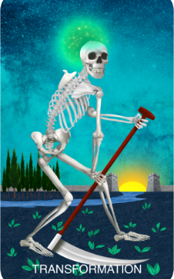 The Enlightenment Tarot Transformation Card (Death)