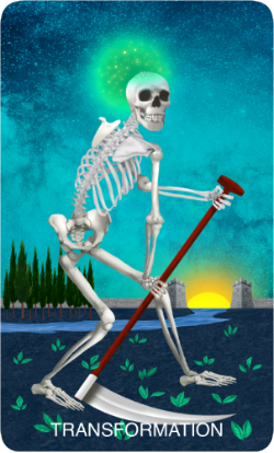 The Enlightenment Tarot Transformation Card (Death)
