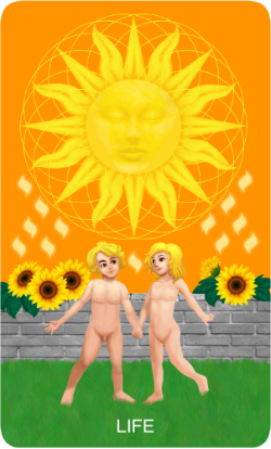 The Enlightenment Tarot Life Card (Sun)