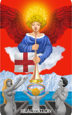 The Enlightenment Tarot Realization Card (Judgment)