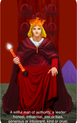 The Enlightenment Tarot King of Wands