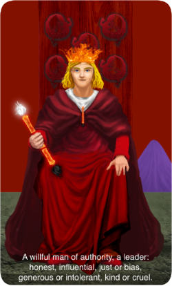The Enlightenment Tarot King of Wands