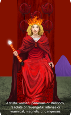 The Enlightenment Tarot Queen of Wands