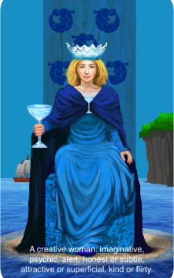 The Enlightenment Tarot Queen of Cups