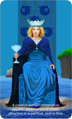 The Enlightenment Tarot Queen of Cups