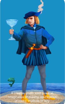 The Enlightenment Tarot Page of Cups