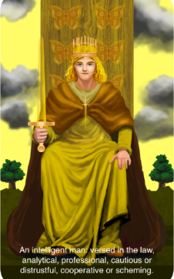 The Enlightenment Tarot King of Swords