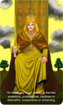 The Enlightenment Tarot King of Swords